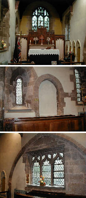 Photos of St Helen's chancel