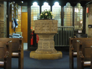 Photo of the font