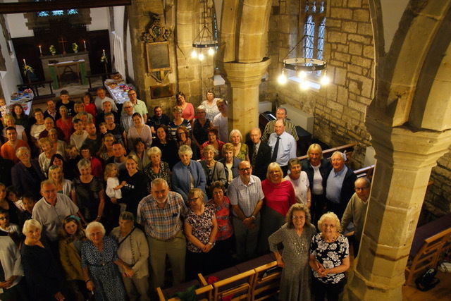 Photo of St Helen's congregation