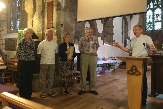 Cossall church wardens get the keys back