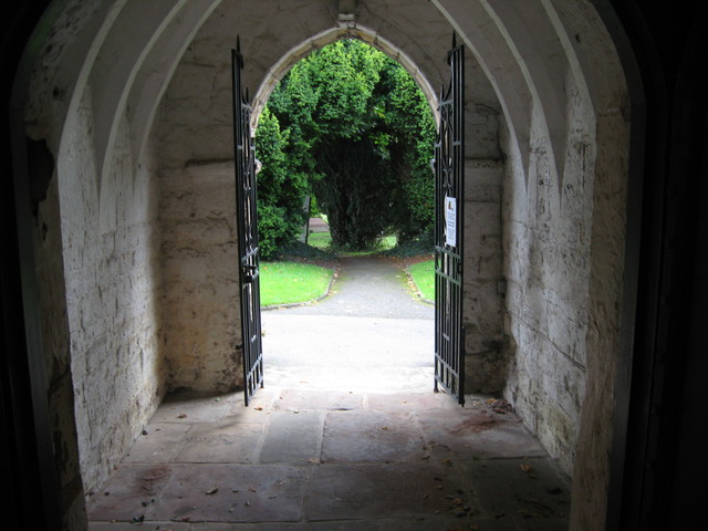 The porch from inside