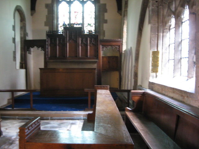Chancel from the right
