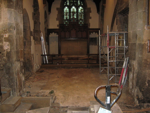 The chancel from the nave